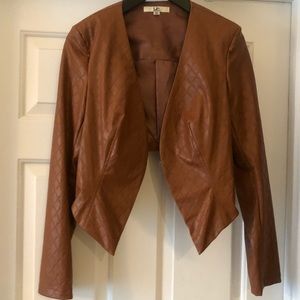 Ya LA Faux Leather Jacket